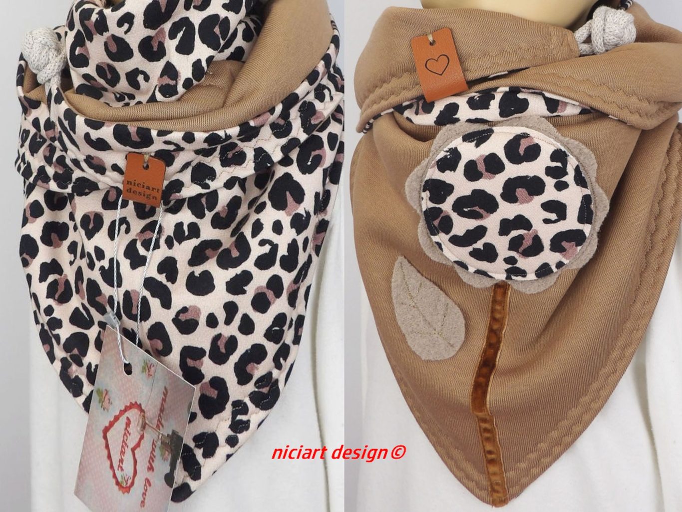 Wickel-Wendeschal Kinder LEO mit Verschluss